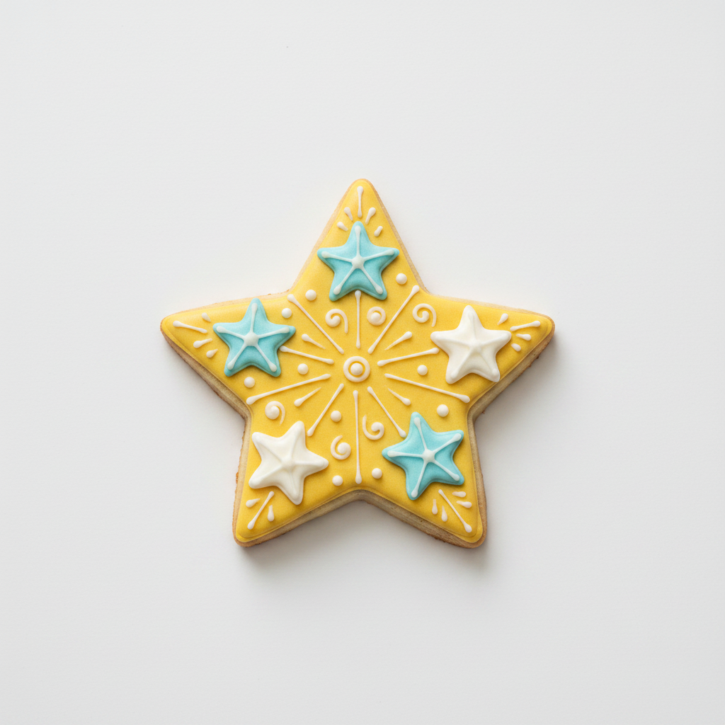 Star Cookie Cutter with Easy Push Design — photo 2