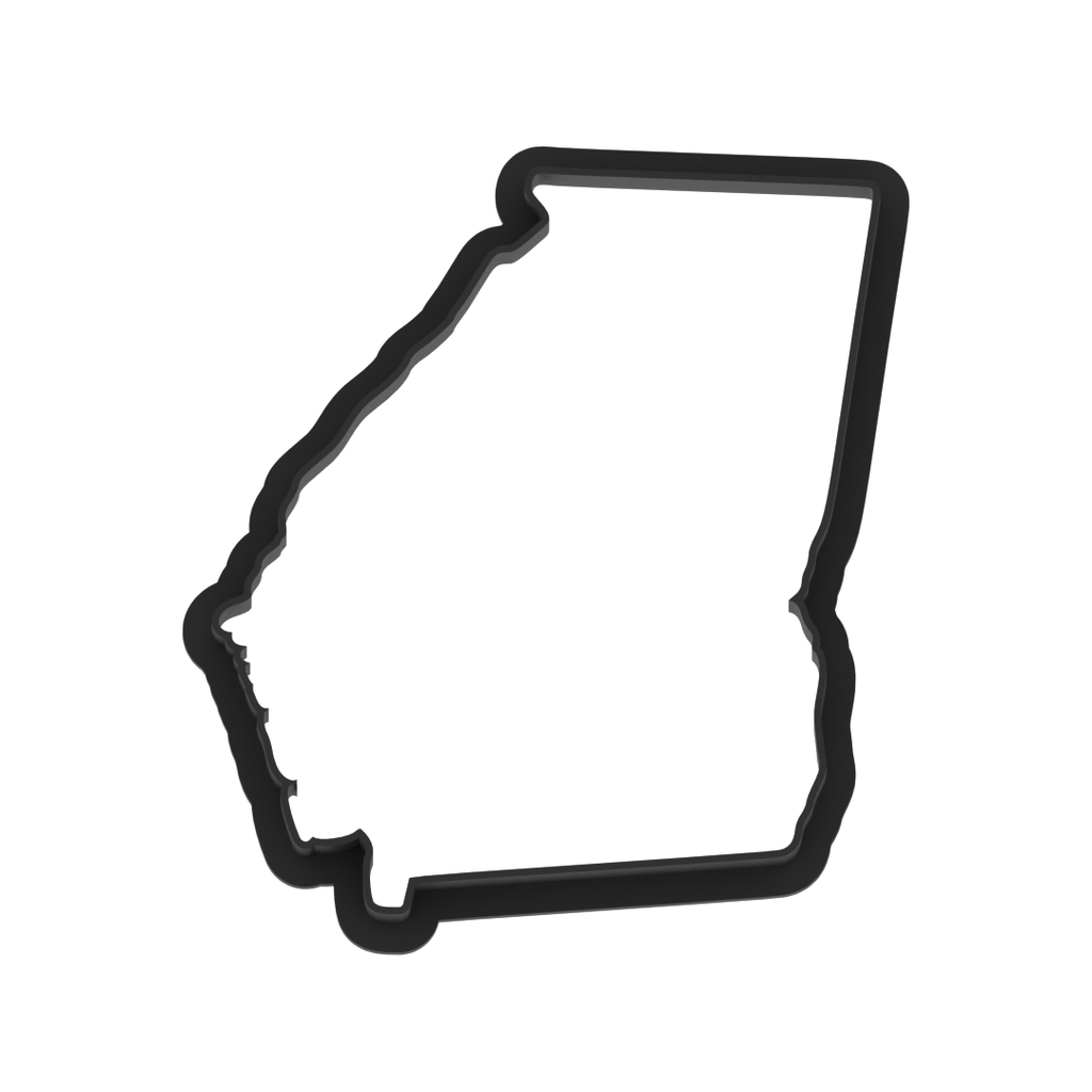 Georgia State Cookie Cutter with Easy Push Design — photo 6