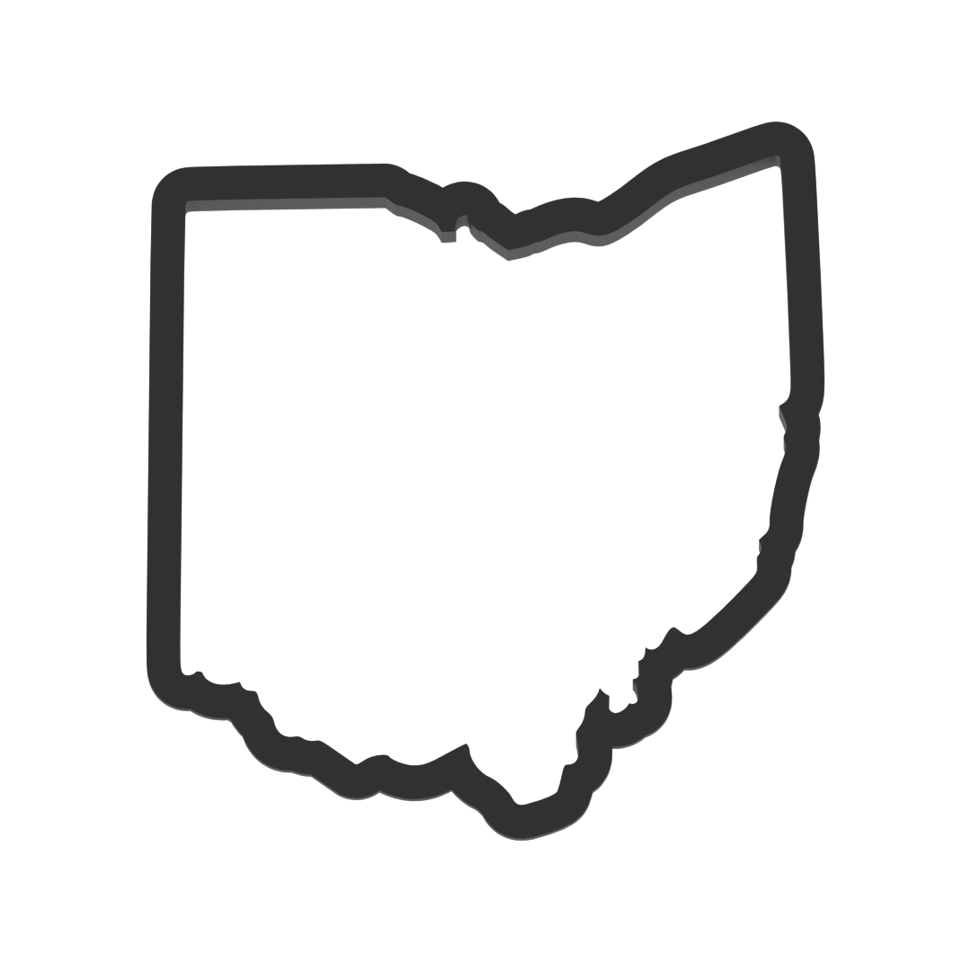 Ohio State Cookie Cutter with Easy Push Design — photo 3