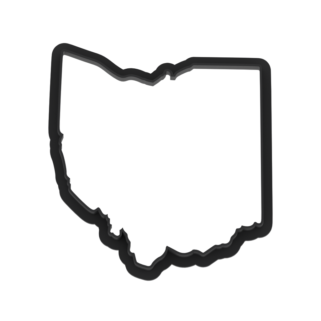 Ohio State Cookie Cutter with Easy Push Design — photo 6