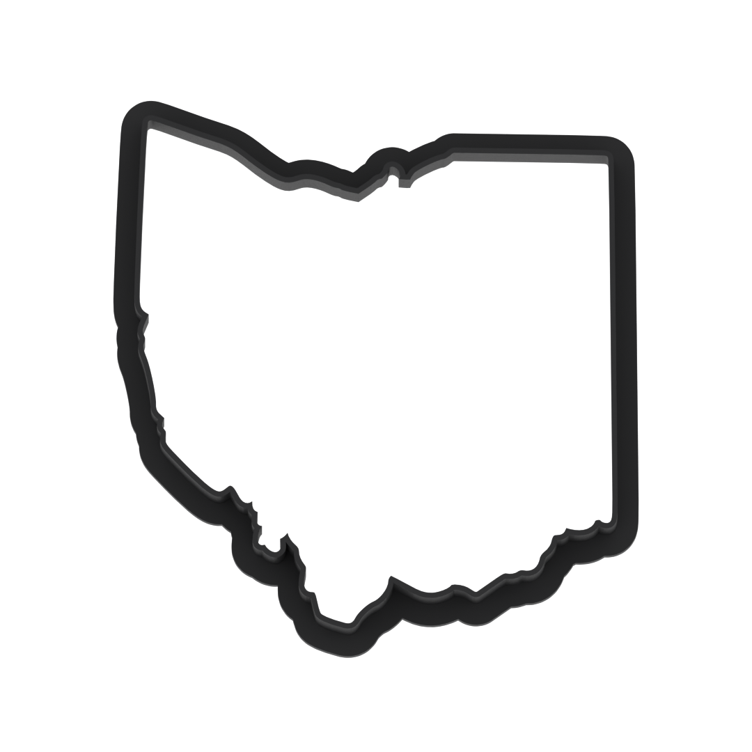 Ohio State Cookie Cutter with Easy Push Design — photo 6