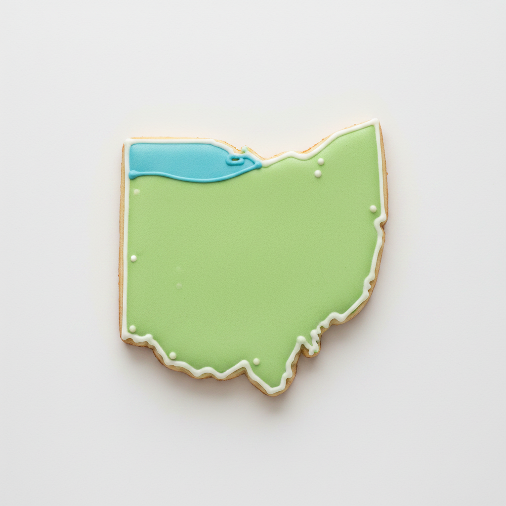 Ohio State Cookie Cutter with Easy Push Design — photo 2
