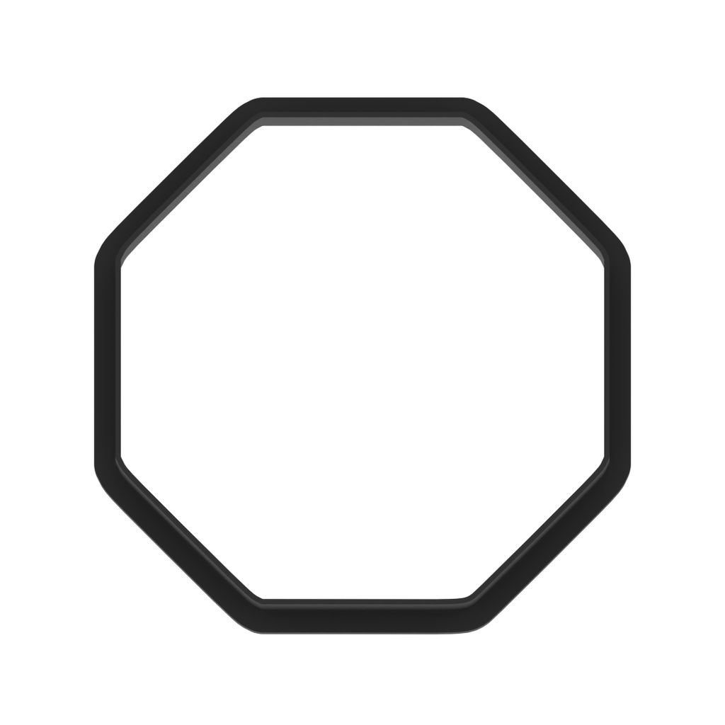 Stop Sign Cookie Cutter with Easy Push Design — photo 6