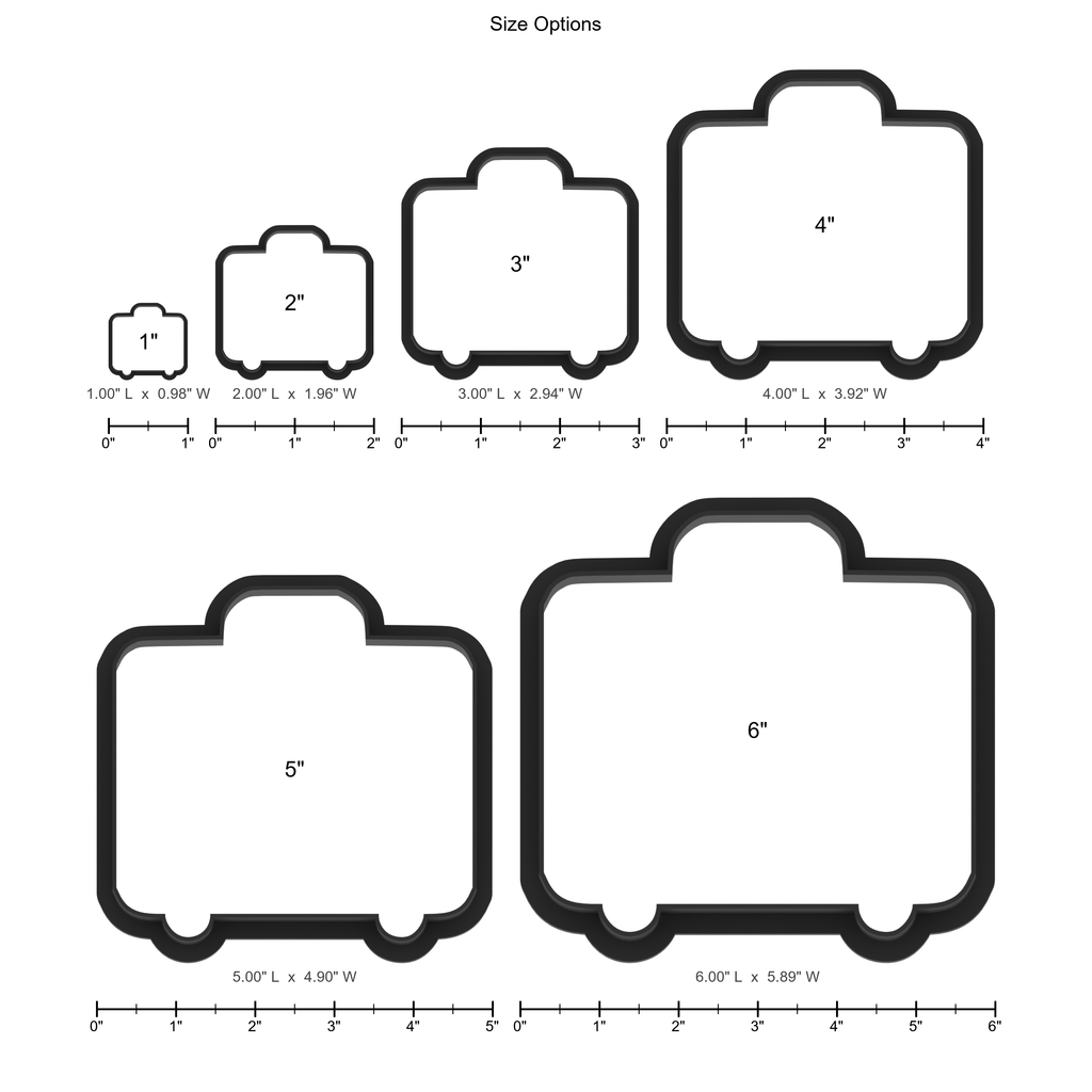 Suitcase Cookie Cutter with Easy Push Design — photo 5