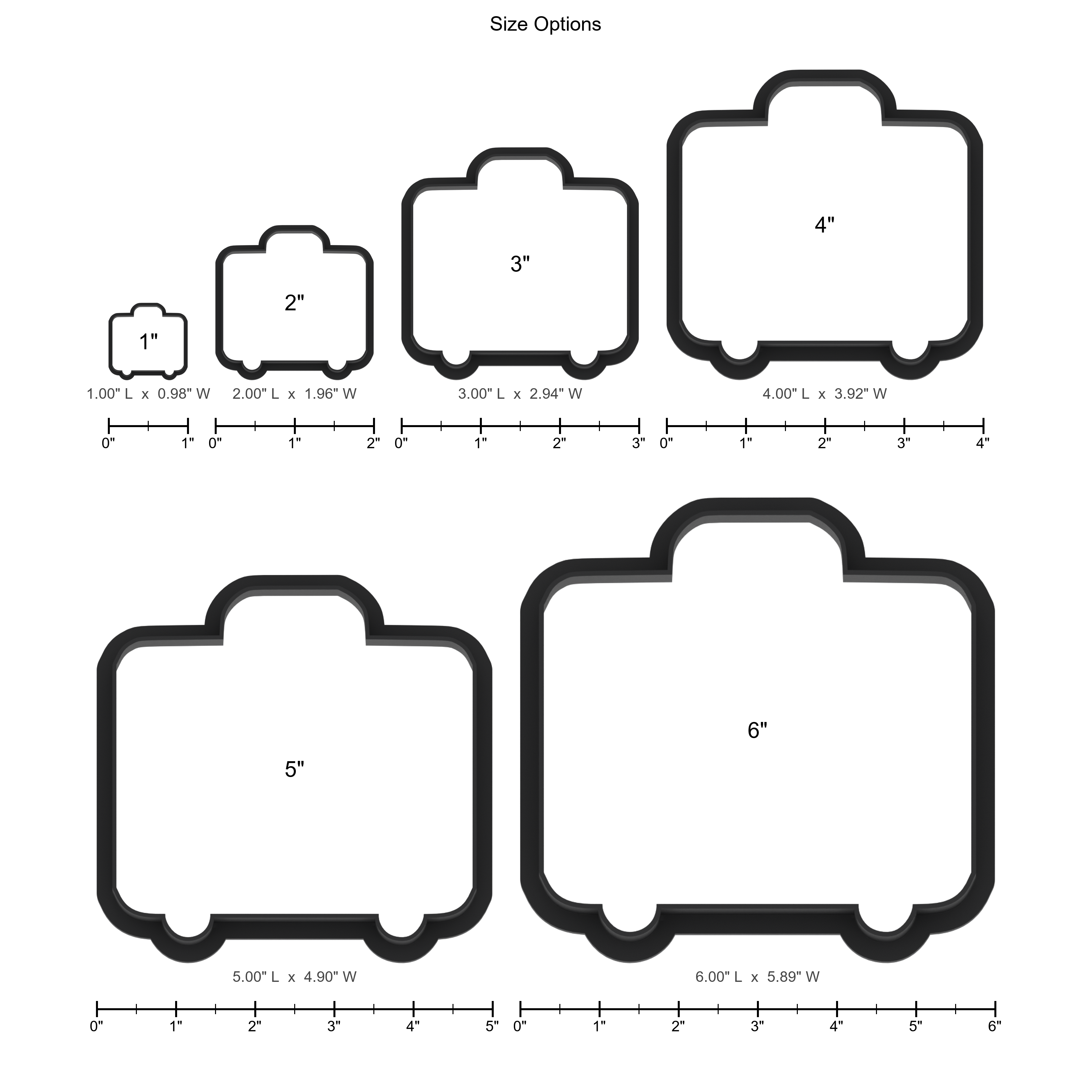 Suitcase Cookie Cutter with Easy Push Design — photo 5