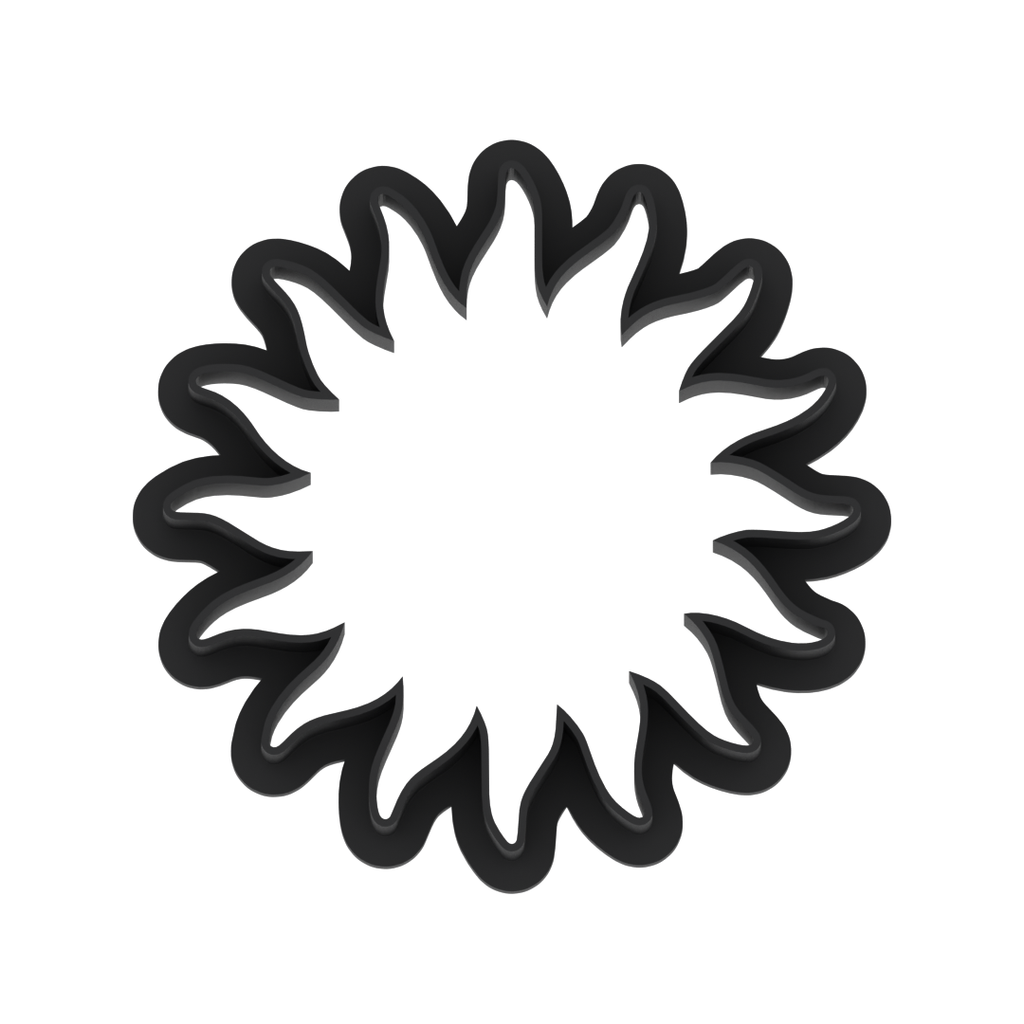 Sun Cookie Cutter with Easy Push Design — photo 6