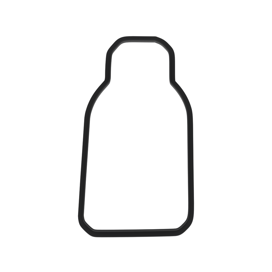 Sunscreen Bottle Cookie Cutter with Easy Push Design — photo 6