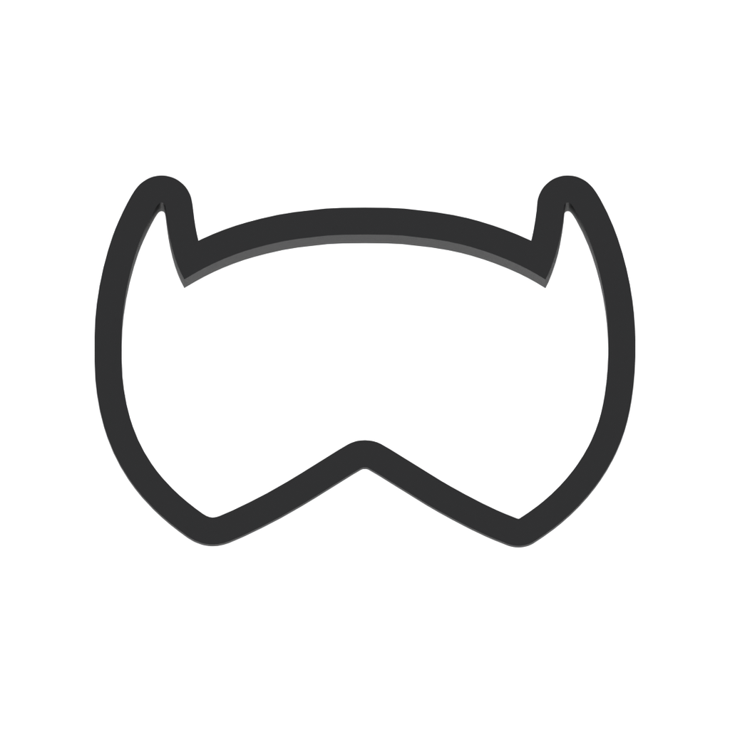 Superhero Mask Cookie Cutter with Easy Push Design — photo 3