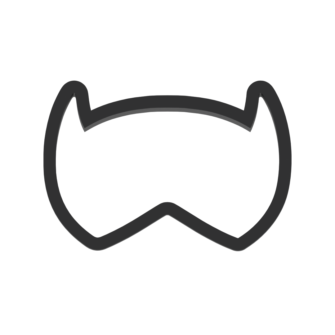 Superhero Mask Cookie Cutter with Easy Push Design — photo 3