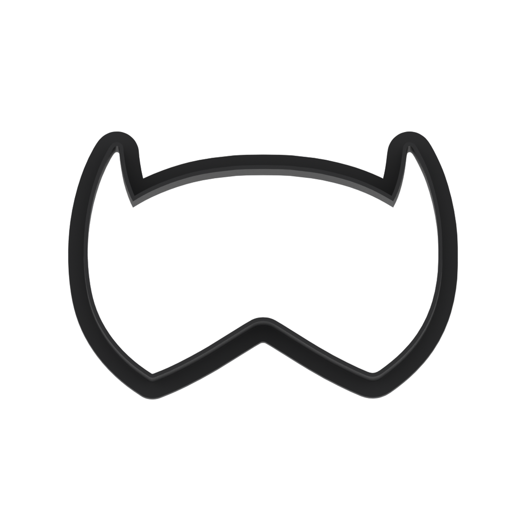 Superhero Mask Cookie Cutter with Easy Push Design — photo 6