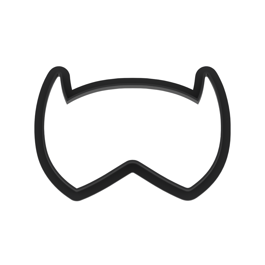 Superhero Mask Cookie Cutter with Easy Push Design — photo 6