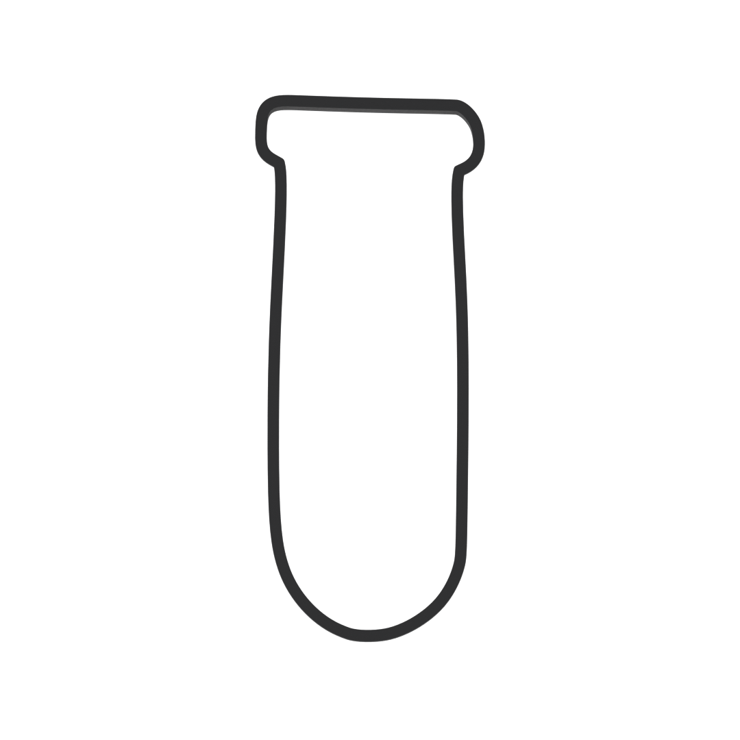 Test Tube Cookie Cutter with Easy Push Design — photo 3