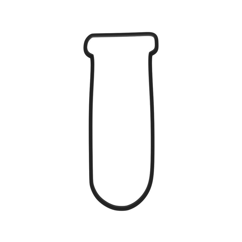 Test Tube Cookie Cutter with Easy Push Design — photo 6