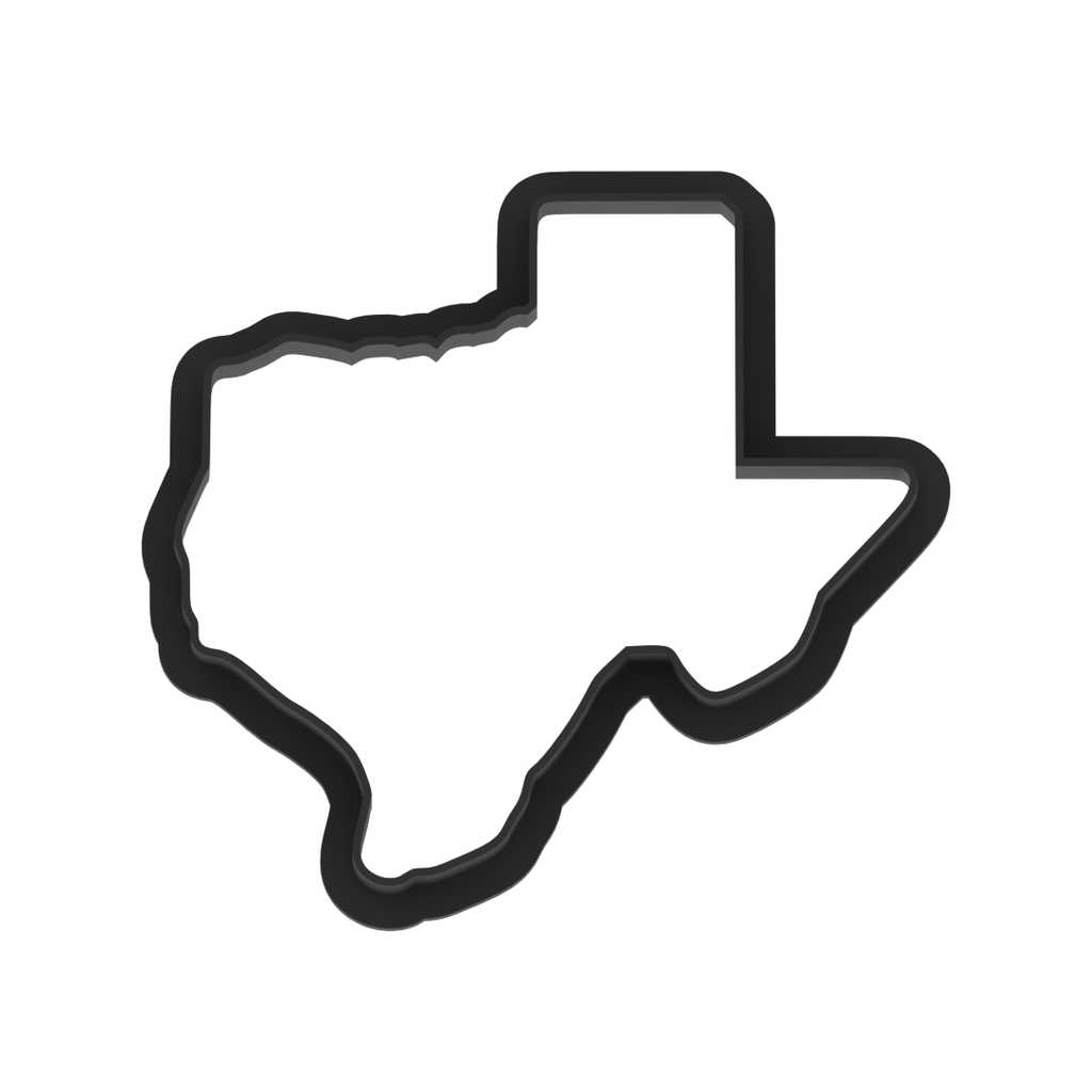 Texas State Cookie Cutter with Easy Push Design — photo 6