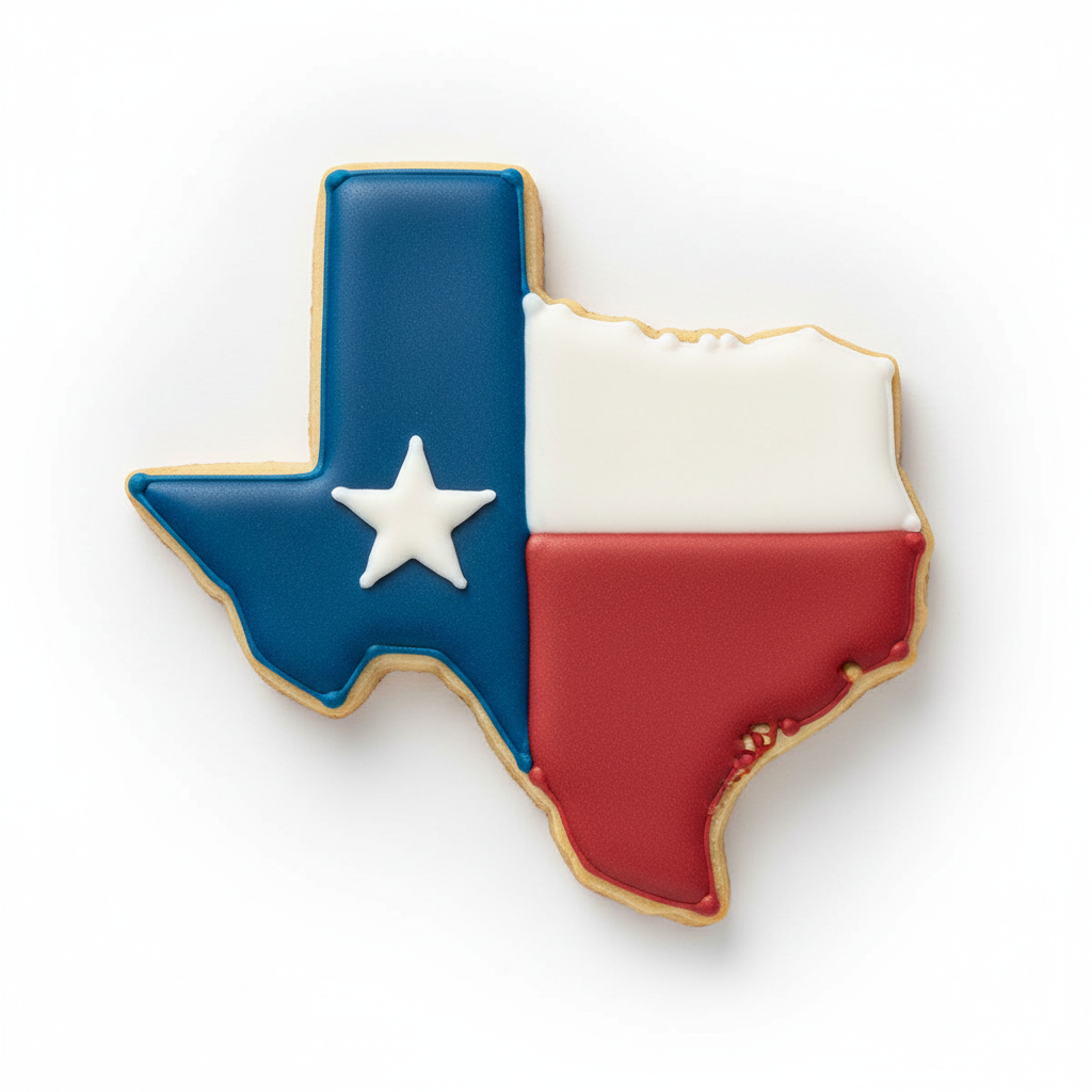 Texas State Cookie Cutter with Easy Push Design — photo 2