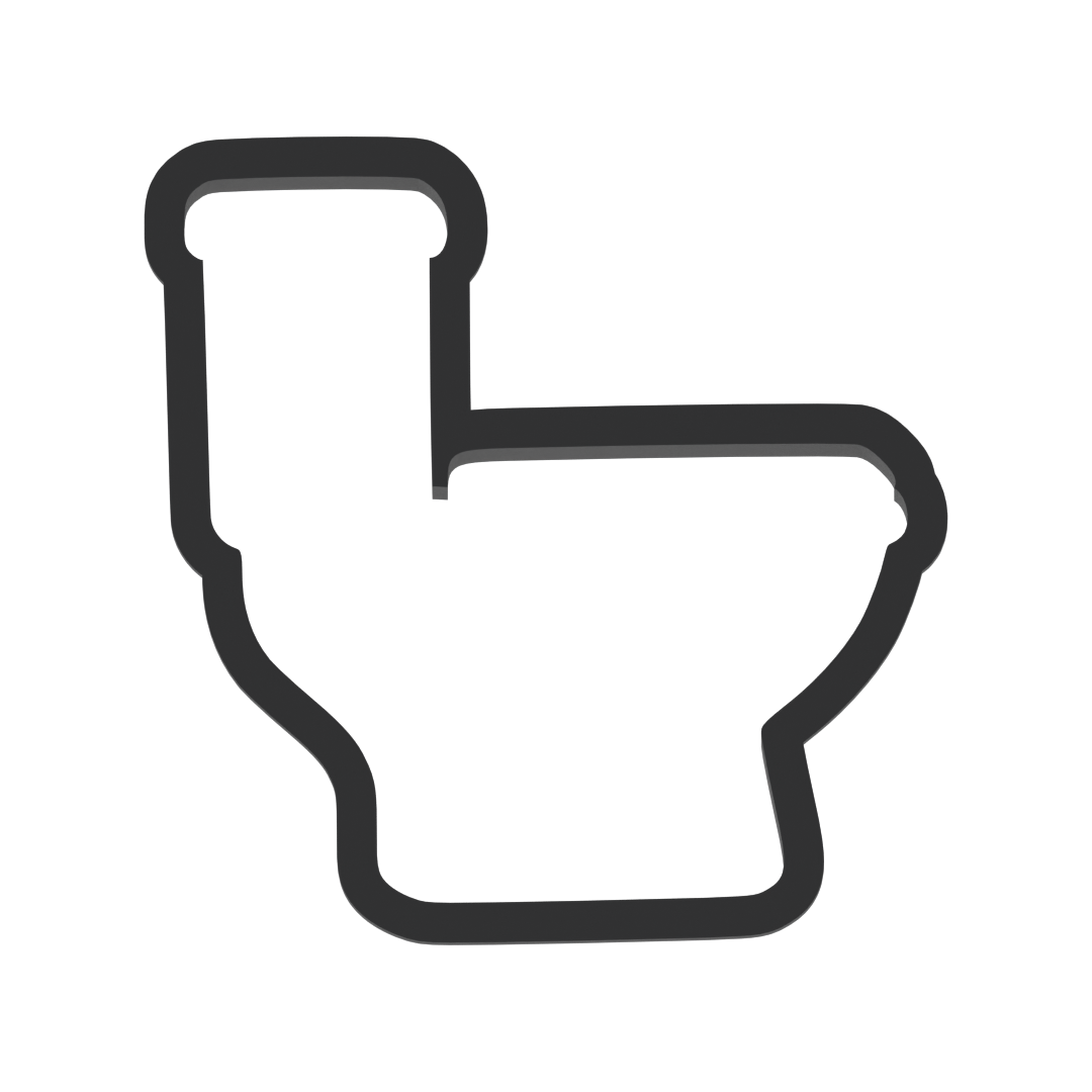Toilet Cookie Cutter with Easy Push Design — photo 3