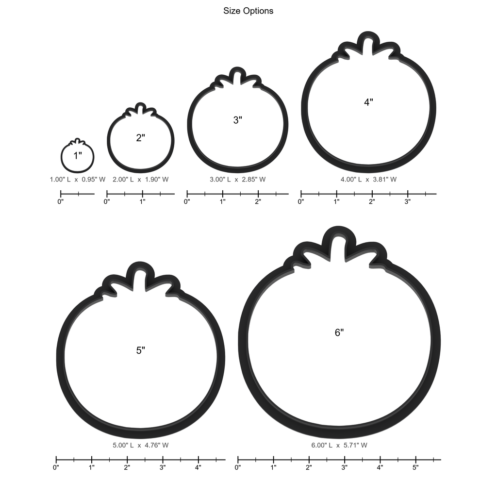 Tomato Cookie Cutter with Easy Push Design — photo 5