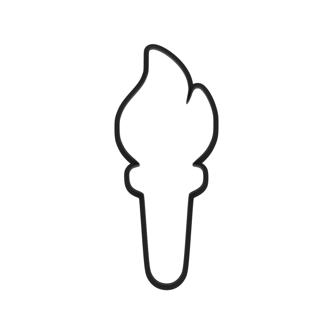 Torch Cookie Cutter with Easy Push Design — photo 6