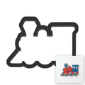 Train Engine Cookie Cutter with Easy Push Design — main photo