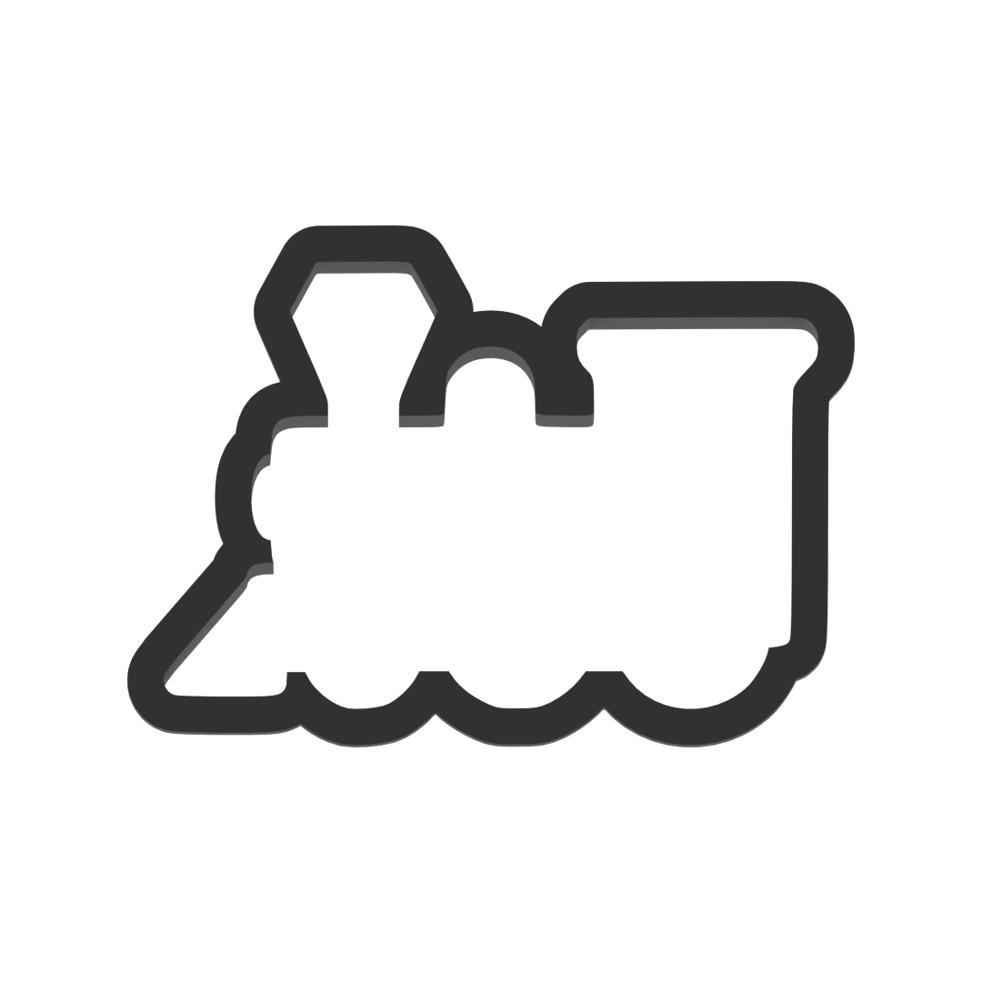 Train Engine Cookie Cutter with Easy Push Design — photo 3