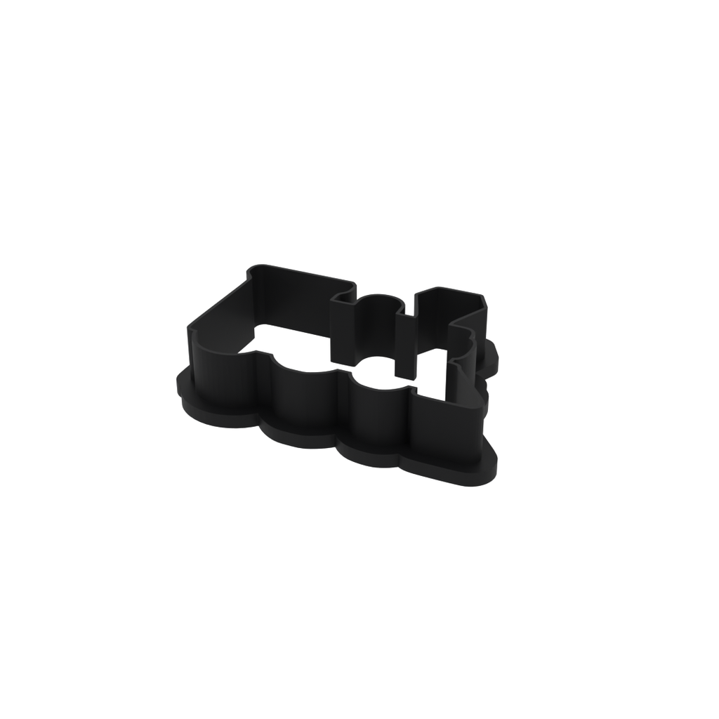 Train Engine Cookie Cutter with Easy Push Design — photo 4