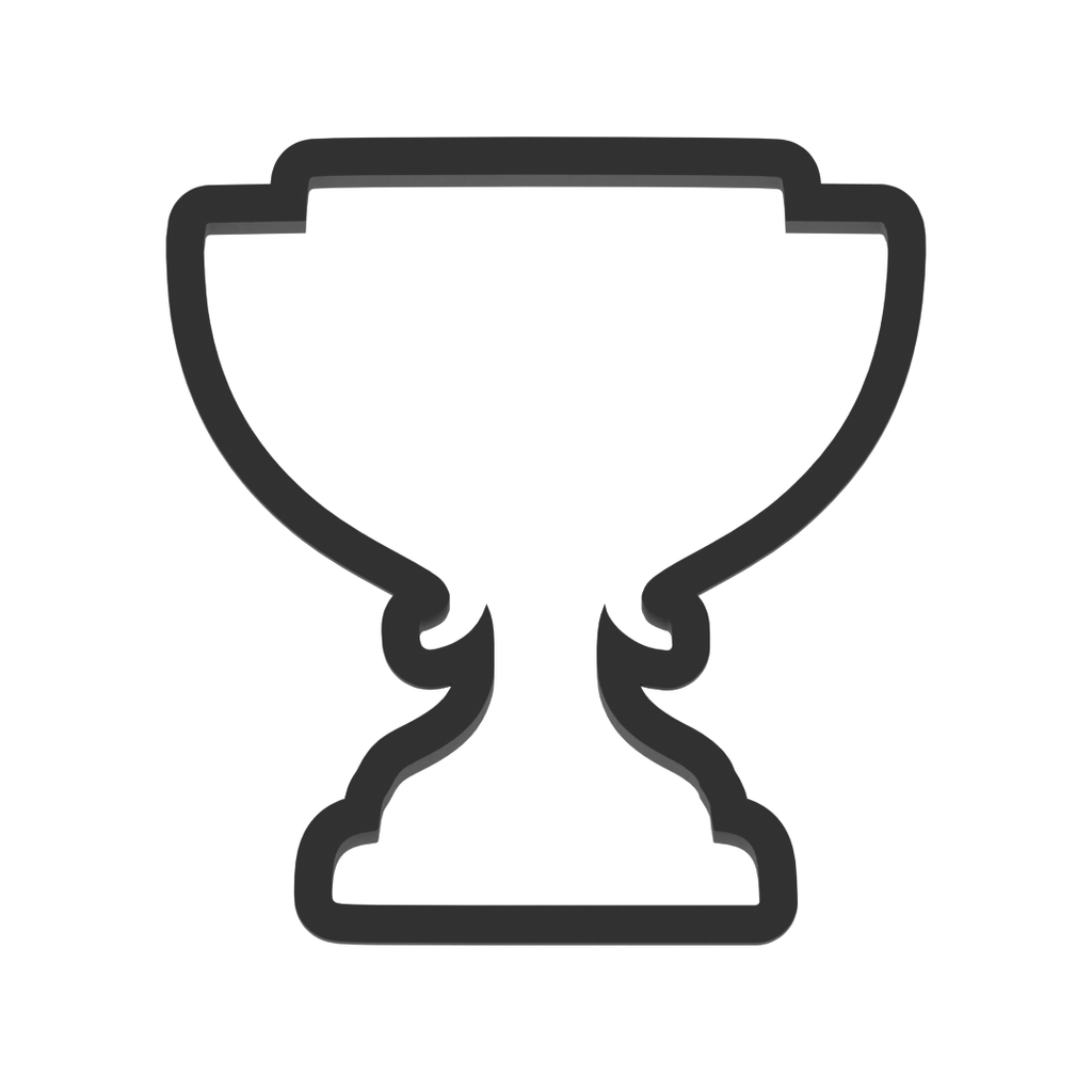 Trophy Cookie Cutter with Easy Push Design — photo 3