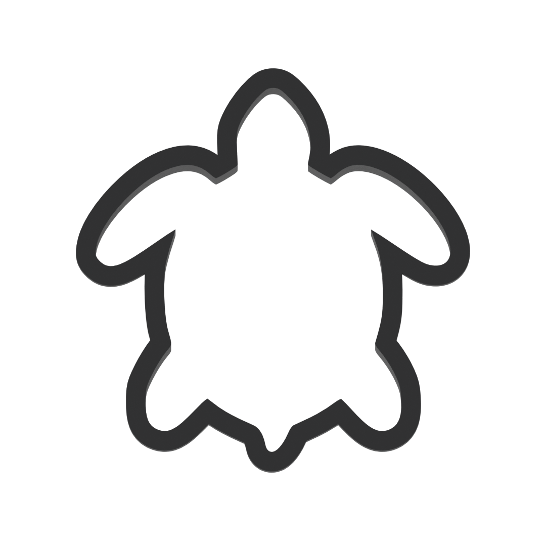 Turtle Cookie Cutter with Easy Push Design — photo 3