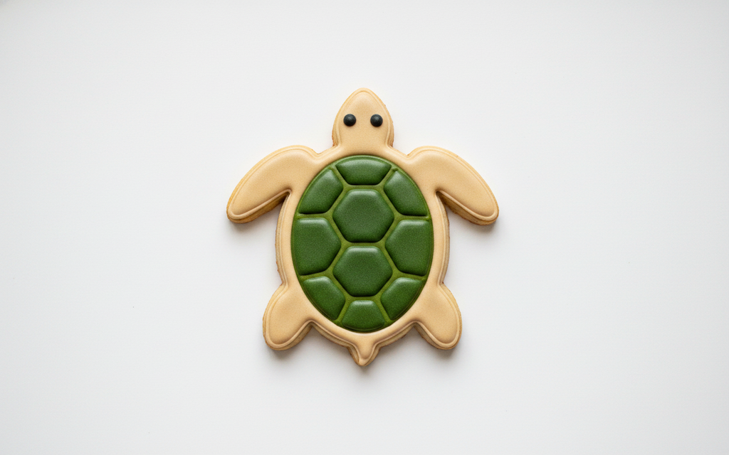 Turtle Cookie Cutter with Easy Push Design — photo 2