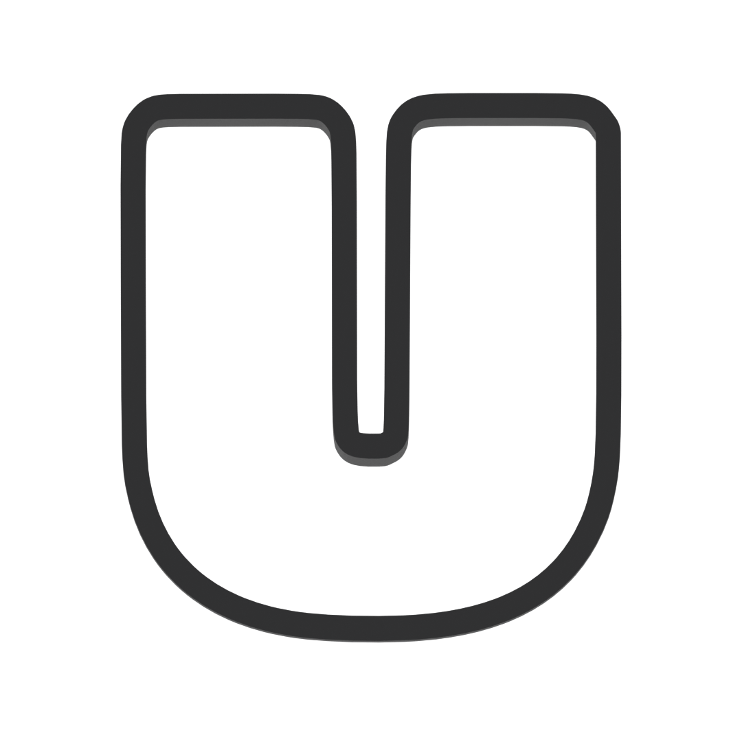 U Capital Block Letter Cookie Cutter with Easy Push Design — photo 3