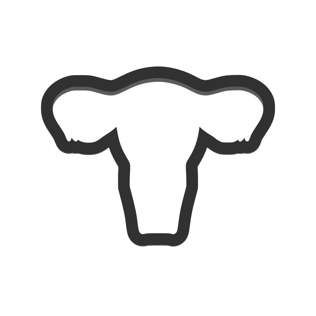 Uterus And Fallopian Tubes Cookie Cutter with Easy Push Design — photo 3