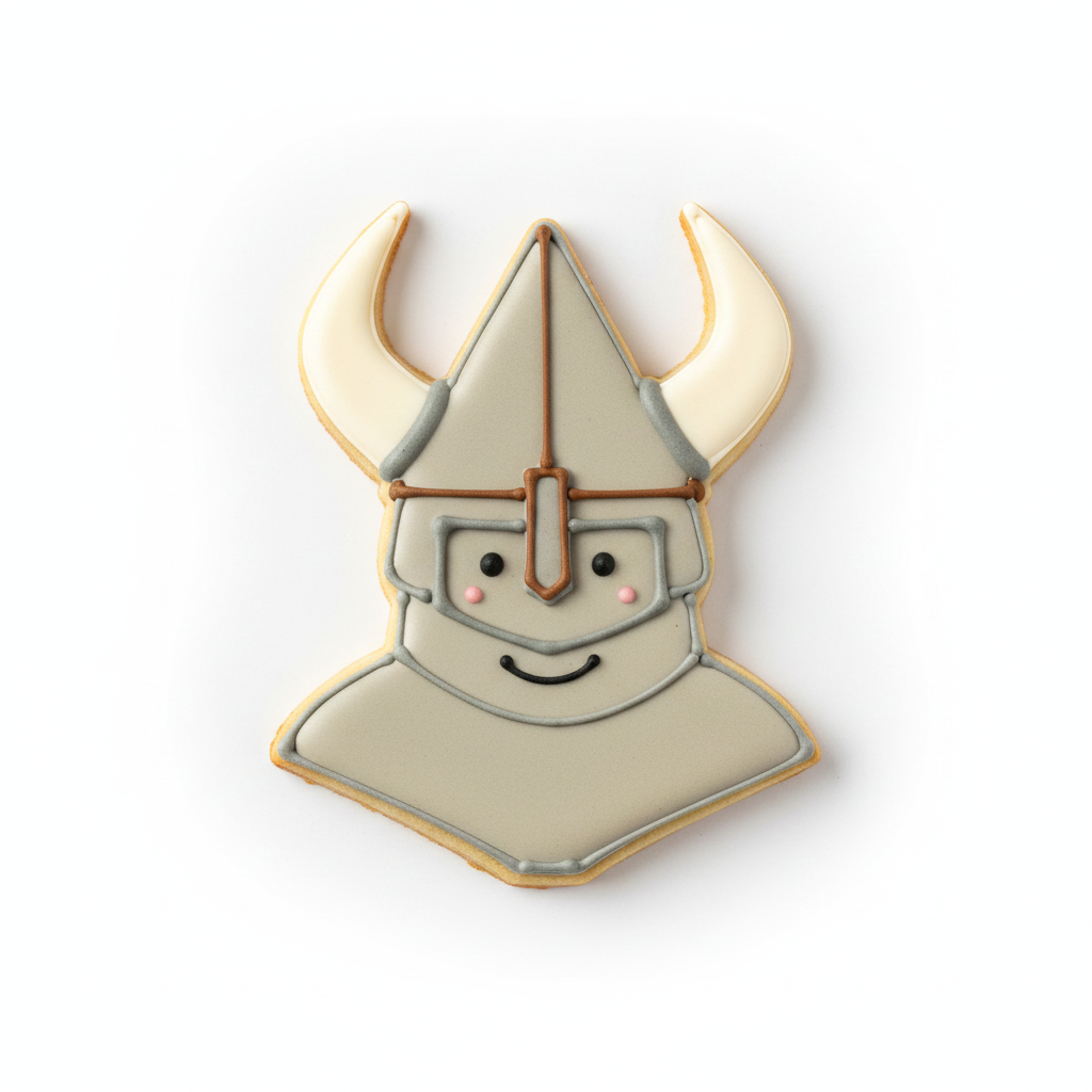 Viking Cookie Cutter with Easy Push Design — photo 2