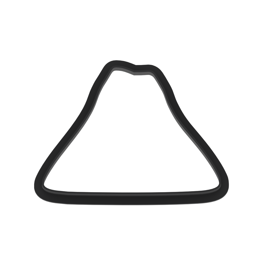 Volcano Cookie Cutter with Easy Push Design — photo 6