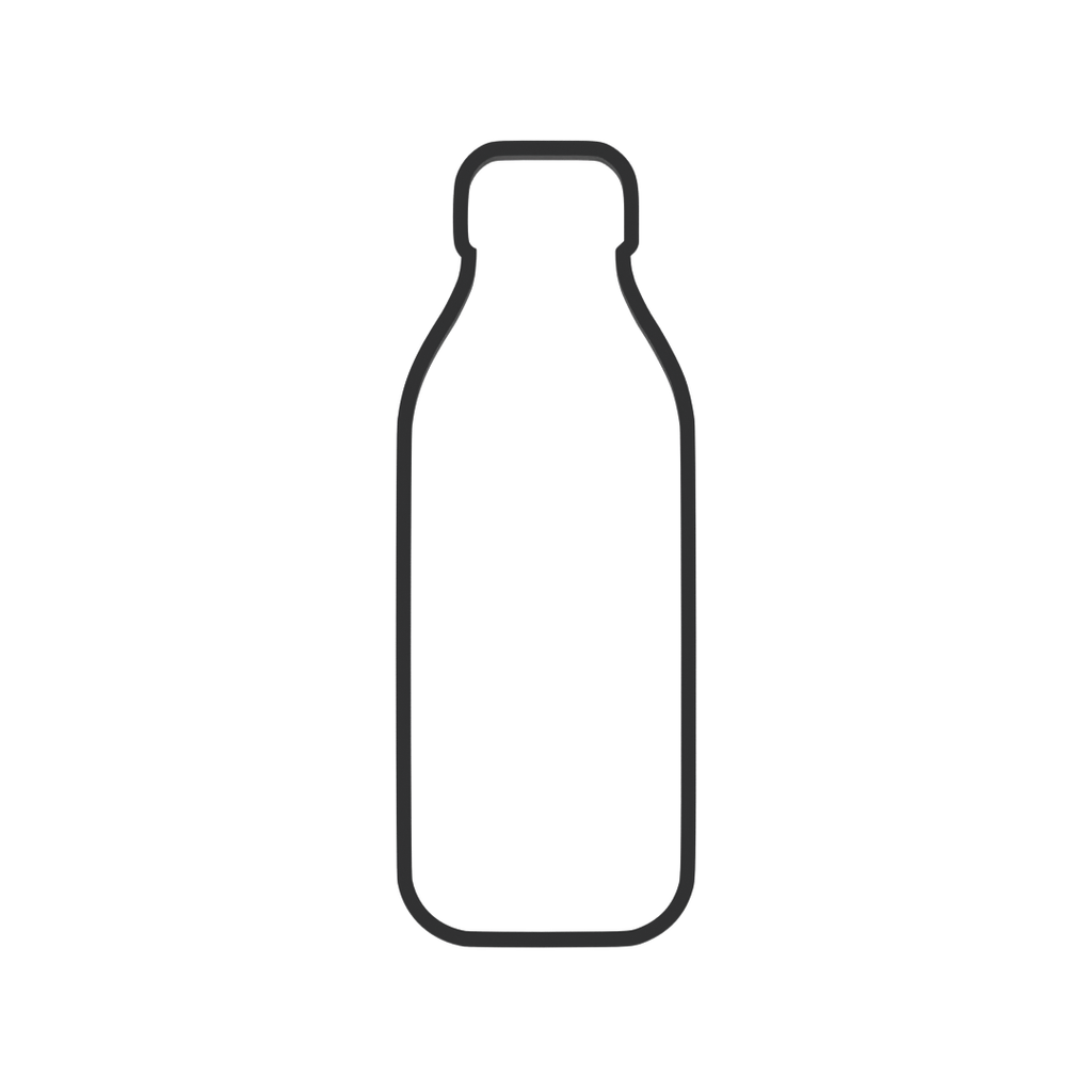 Water Bottle Cookie Cutter with Easy Push Design — photo 3