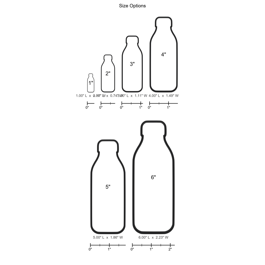 Water Bottle Cookie Cutter with Easy Push Design — photo 5