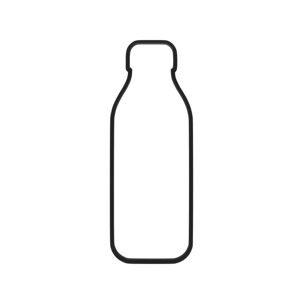 Water Bottle Cookie Cutter with Easy Push Design — photo 6