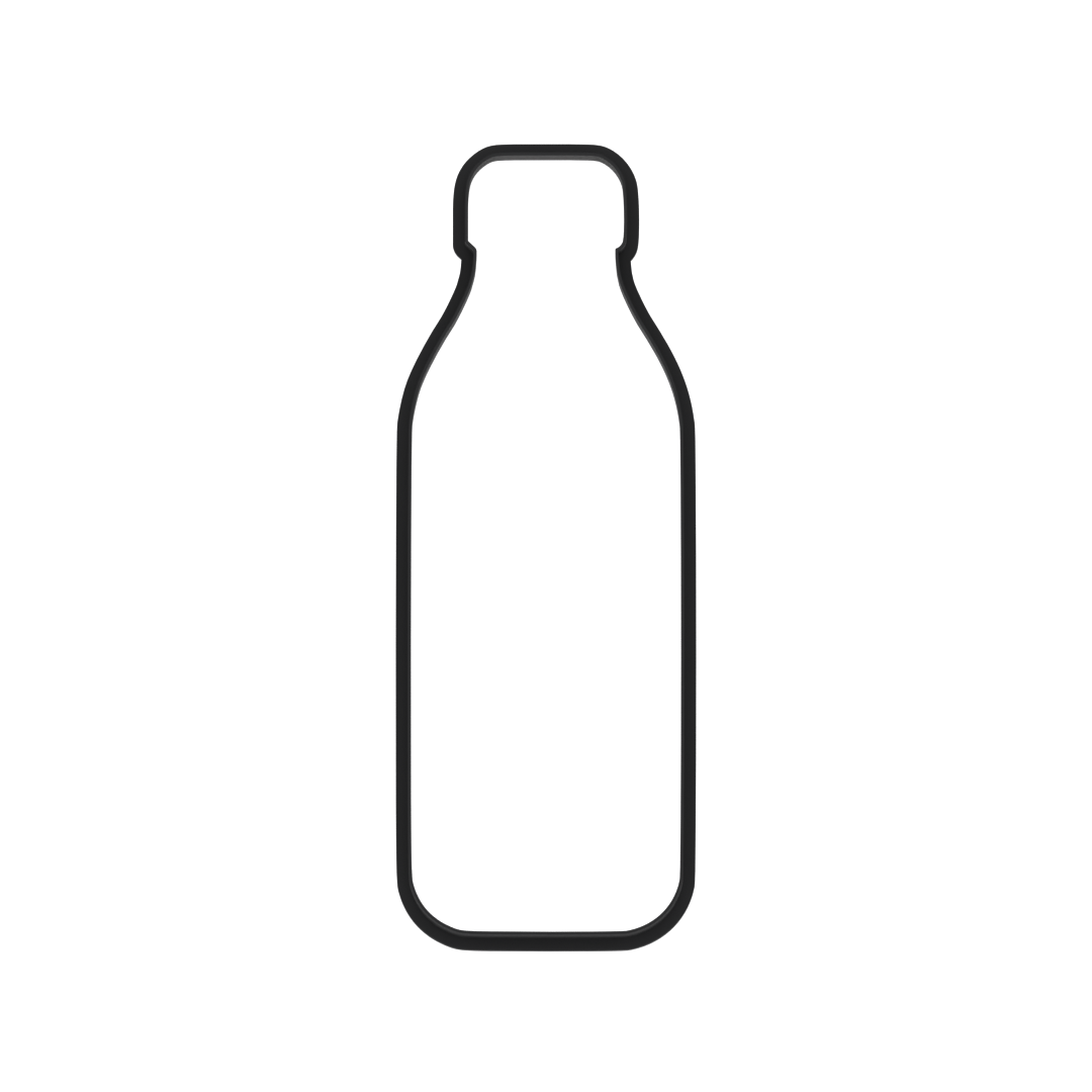 Water Bottle Cookie Cutter with Easy Push Design — photo 6