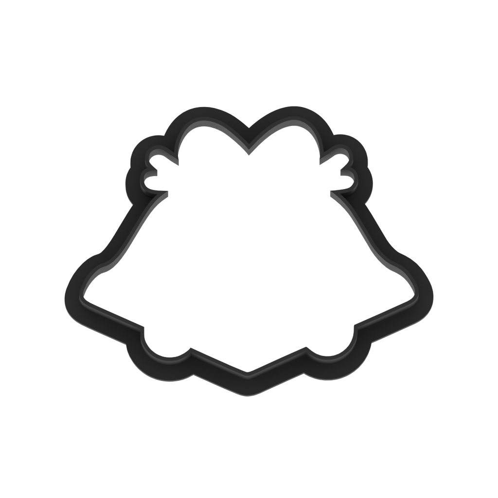 Wedding Bells Cookie Cutter with Easy Push Design — photo 6