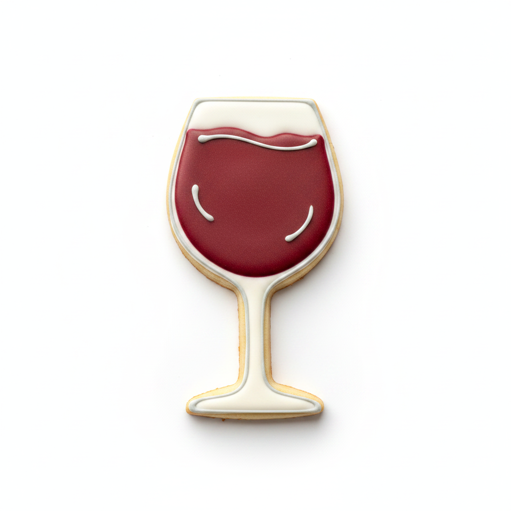 Wine Glass Cookie Cutter with Easy Push Design — photo 2