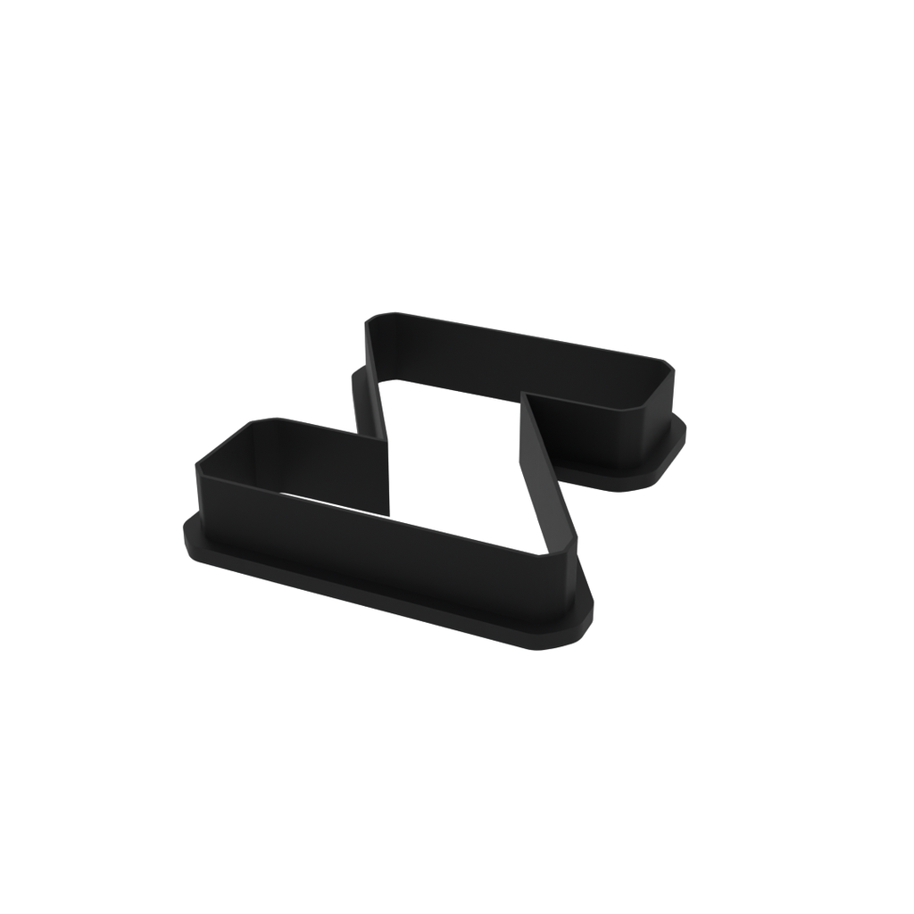 Z Capital Block Letter Cookie Cutter with Easy Push Design — photo 4